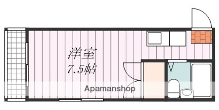 メゾン・ドゥ・アール御幸の間取り