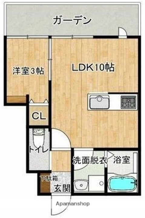 HYO−DORU103の間取り
