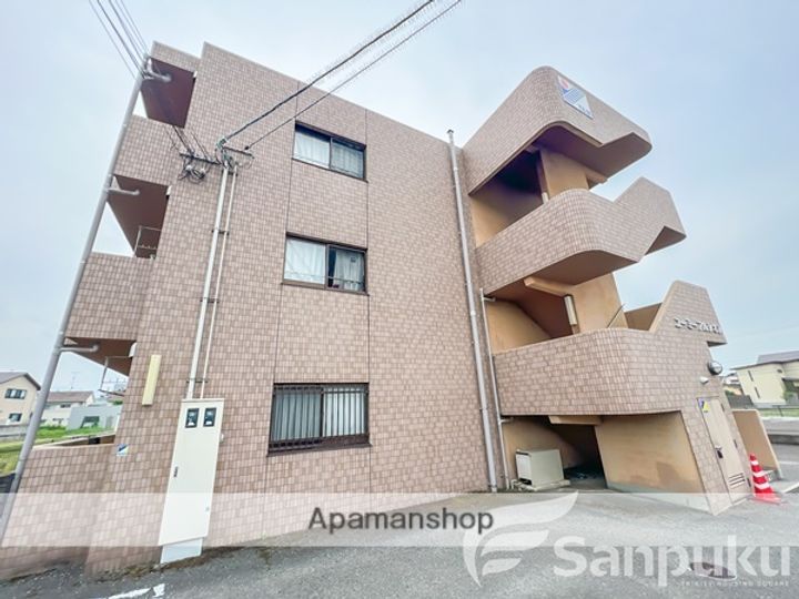 愛媛県松山市南久米町の賃貸マンションの外観