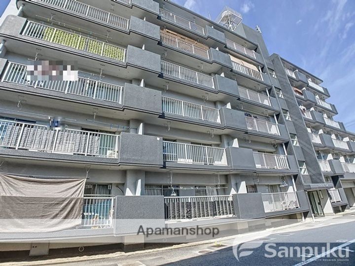 愛媛県松山市美沢2丁目の賃貸マンションの外観