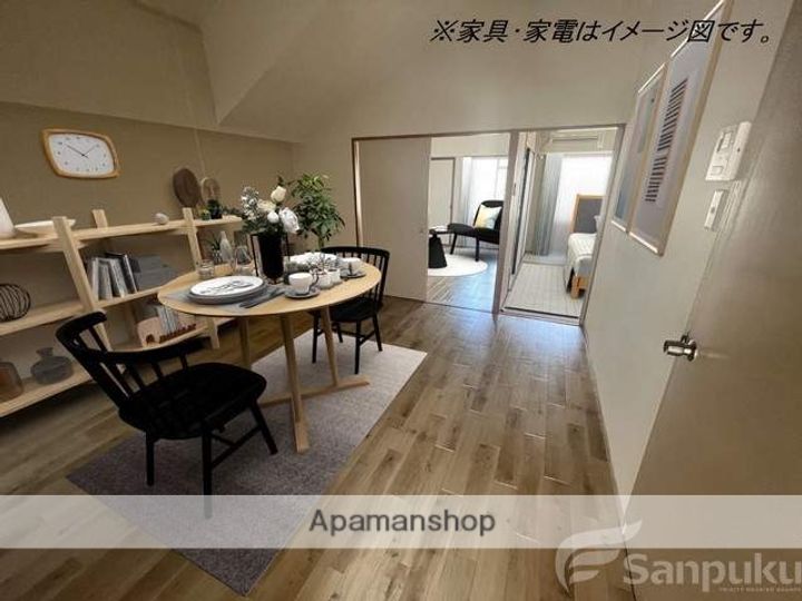 コーポラスAC・の居間