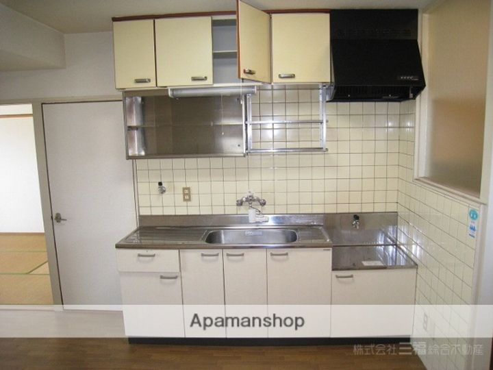 愛媛県松山市土居田町の賃貸マンションのキッチン