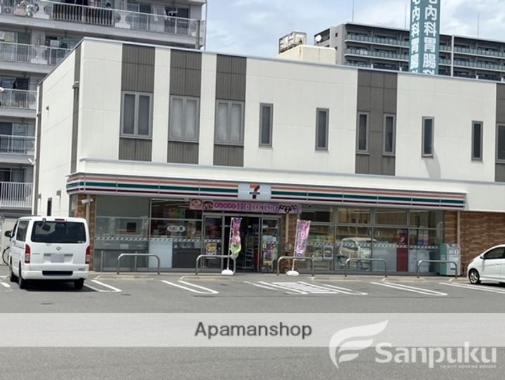 愛媛県松山市土居田町の賃貸マンションの周辺