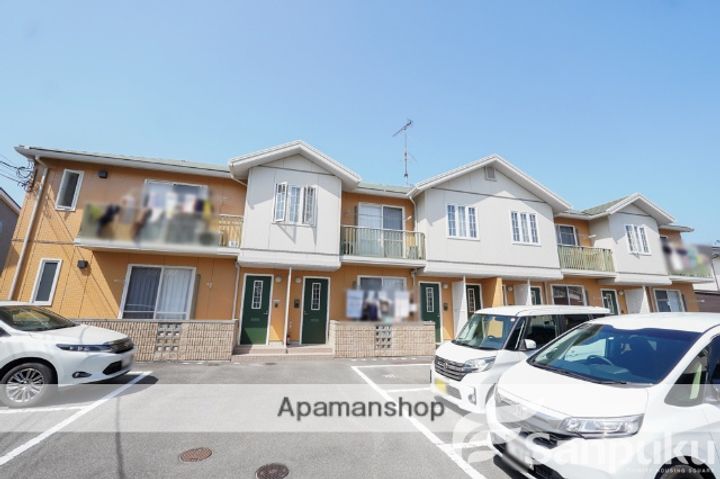 愛媛県松山市東石井4丁目の賃貸アパートの外観