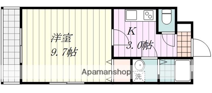 アルテハイム見奈良202の間取り