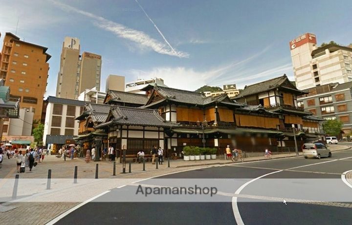 愛媛県松山市道後湯之町の賃貸マンションの周辺