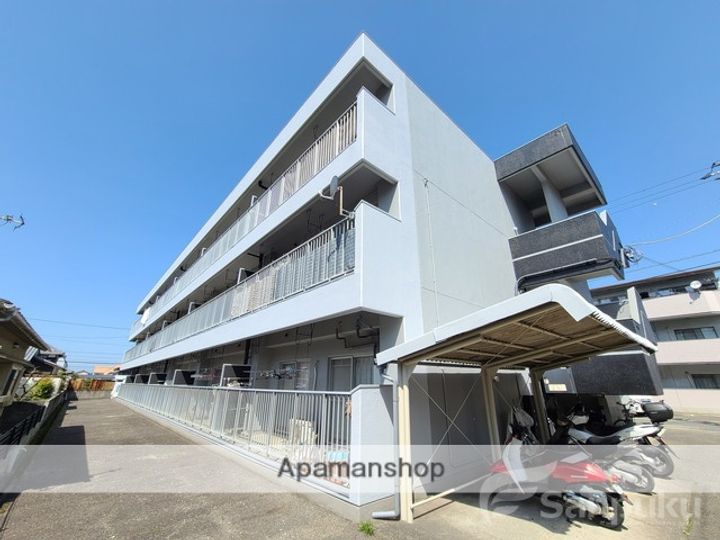 愛媛県松山市土居田町の賃貸マンションの外観