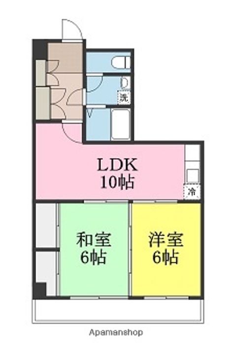 西沢ビルの間取り