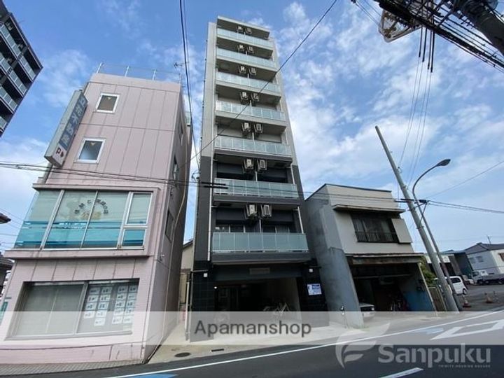 愛媛県松山市立花3丁目の賃貸マンションの外観