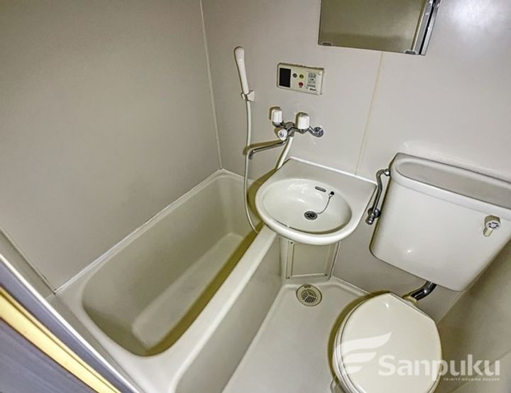 愛媛県松山市祓川1丁目の賃貸マンションの風呂