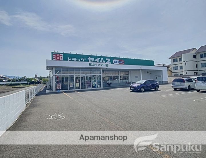 愛媛県松山市北土居1丁目の賃貸アパートの周辺