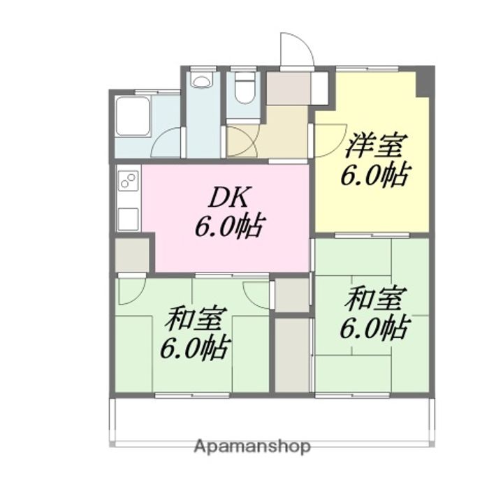 第二池田マンションの間取り