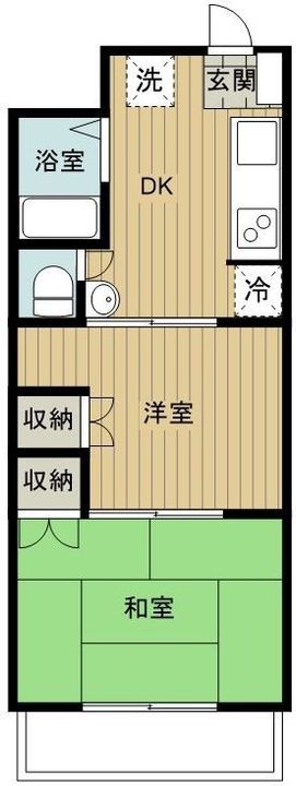 マルイハイビスカスの間取り