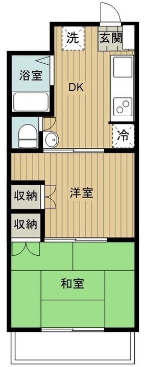 マルイハイビスカスの間取り