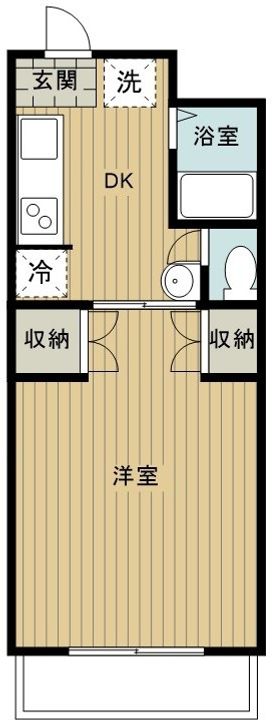 マルイハイビスカスの間取り