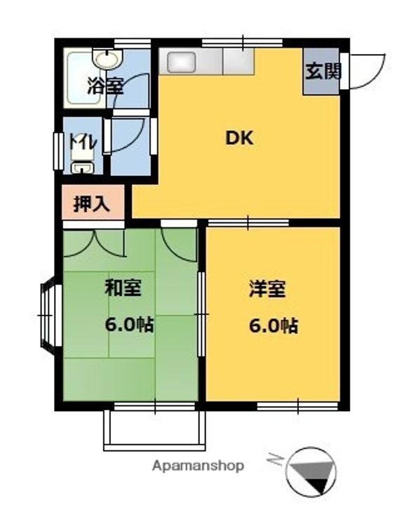 シティーセブンの間取り