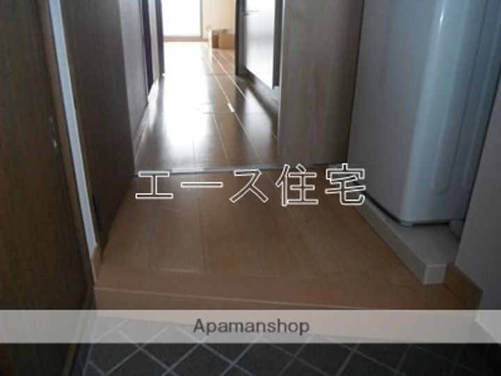 古川ハイム 二番館の玄関