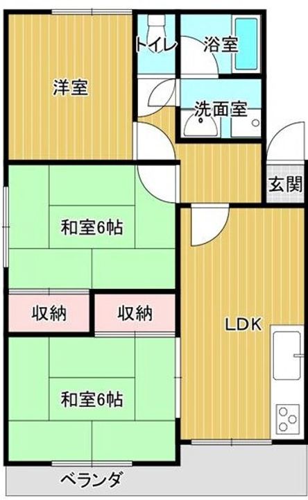 一色第3マンションの間取り