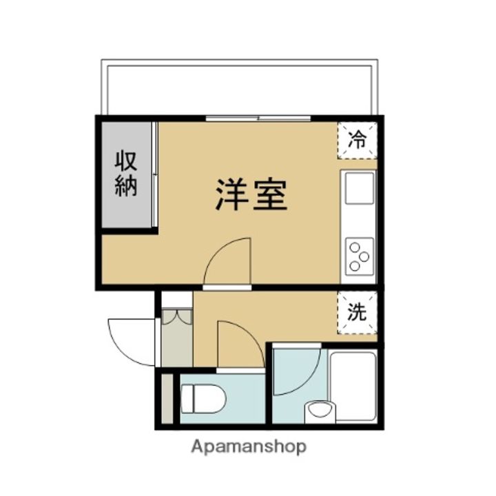 シャトーフジタの間取り