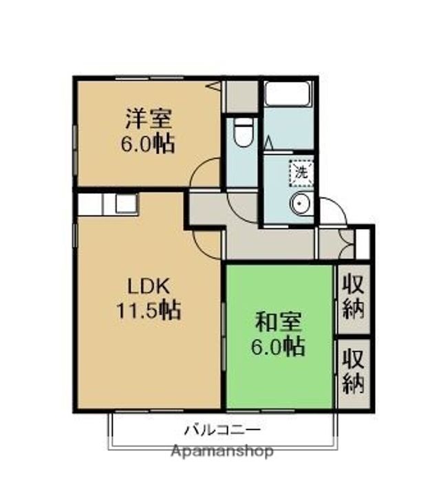 サンハイム神拝の間取り