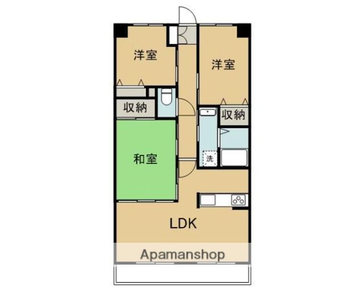 スカール喜多川の間取り