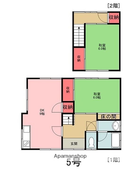 愛媛県西条市氷見乙(一戸建)の賃貸物件の間取り