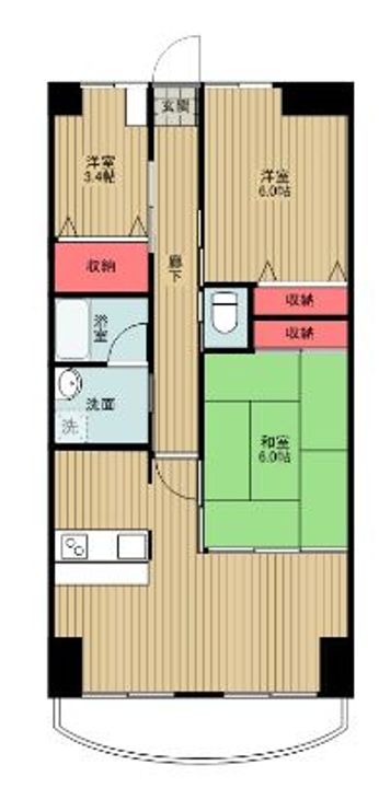 マルイマーガレットの間取り