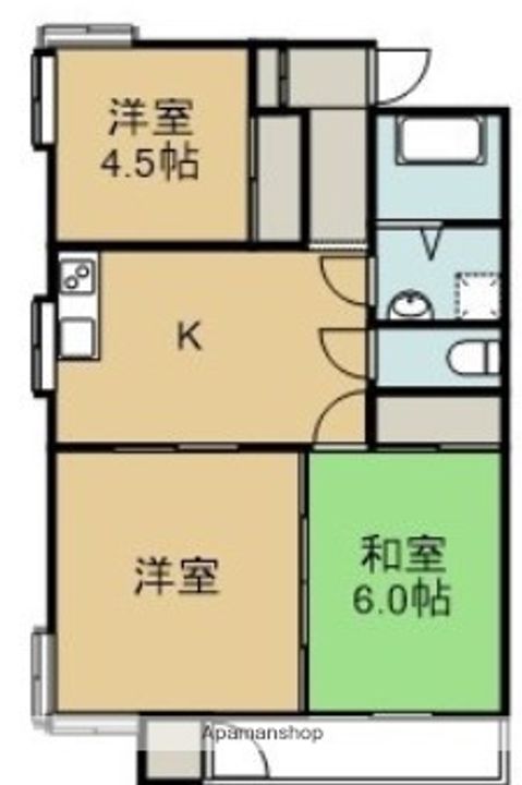 コーポ栄寿第一ビルの間取り