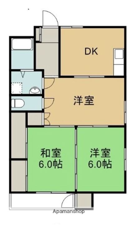 コーポ栄寿第一ビルの間取り