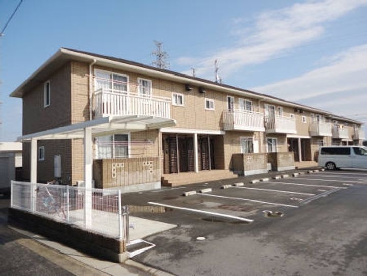 グランソレーユ A棟の外観