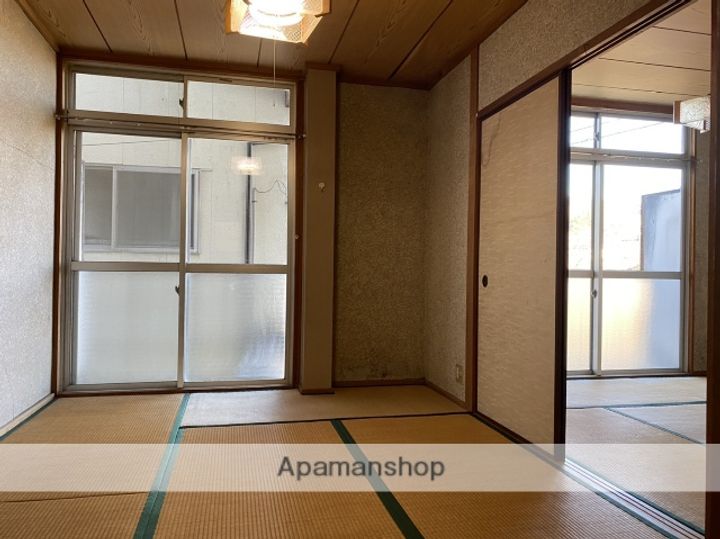 高池アパートⅠ201の居間