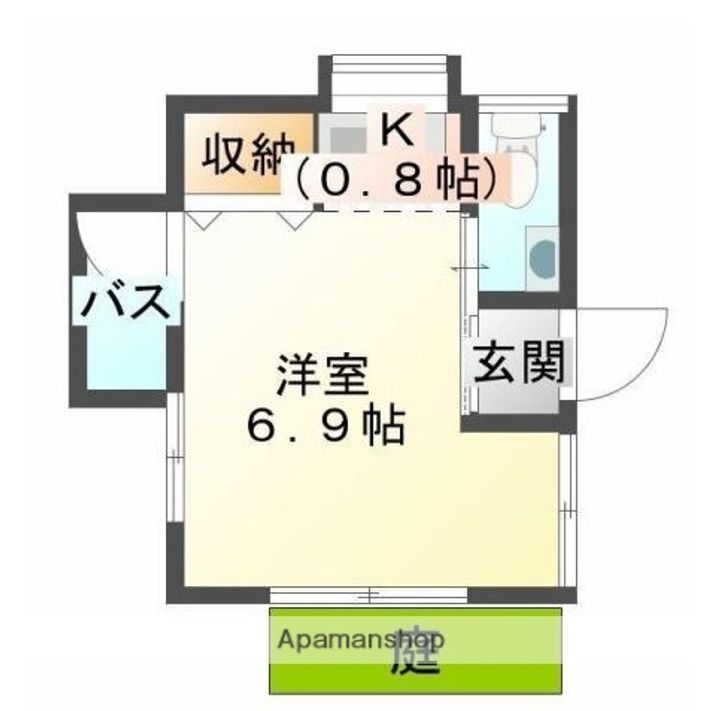 愛媛県宇和島市保手1丁目(一戸建)の賃貸物件戸建ての間取り