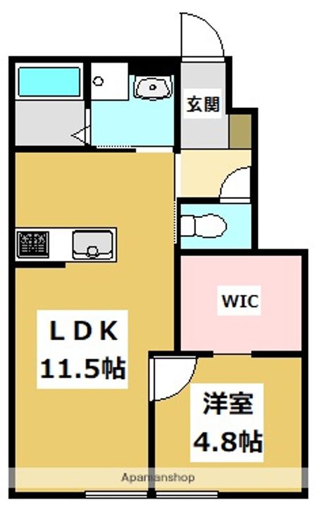 ROCCA106の間取り