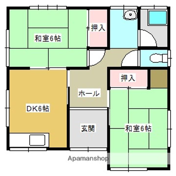 愛媛県宇和島市保田(一戸建)の賃貸物件戸建ての間取り