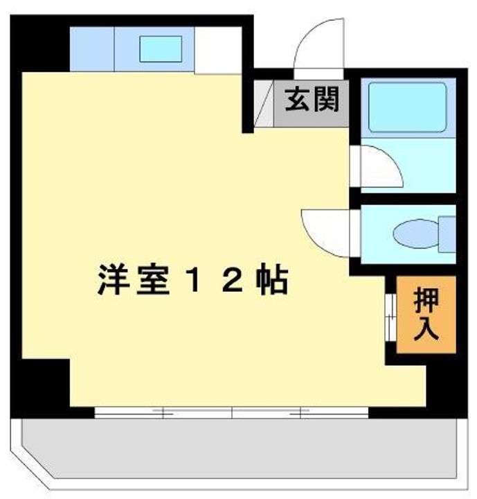 エトワール石手301の間取り
