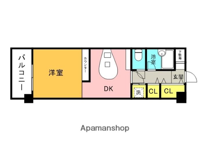 メゾン・ド・アーベリール413の間取り