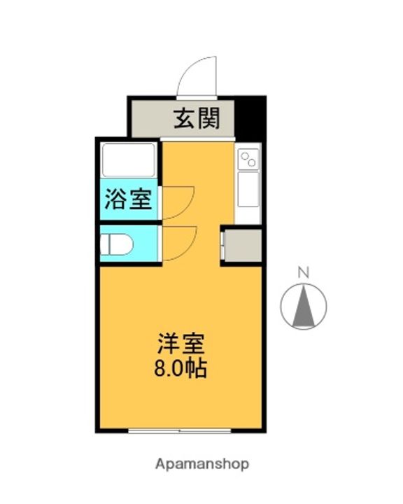 メゾンドエマイユ308の間取り