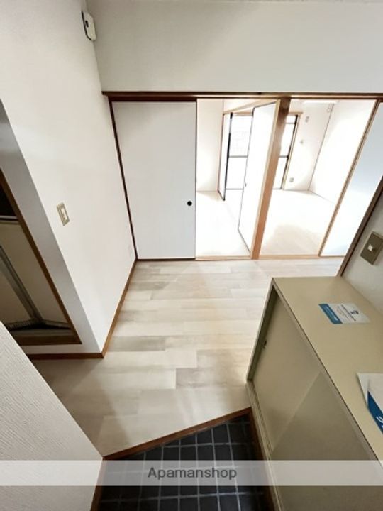 コオキマンション203の玄関