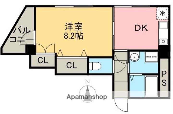 町田ビル402の間取り