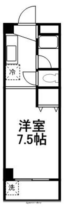 メゾン・ド・レコルテ403の間取り
