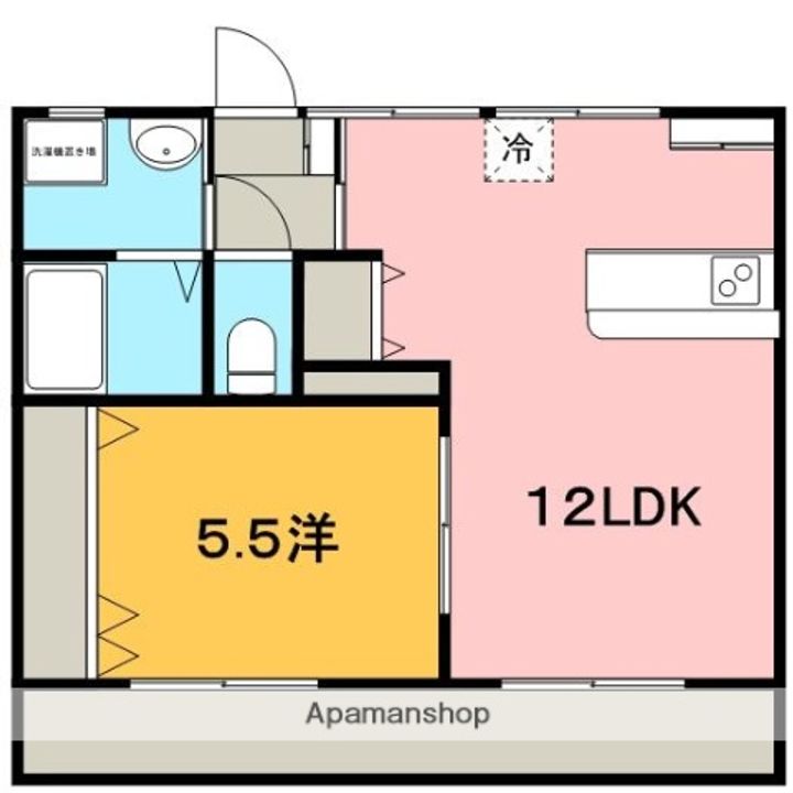 ハイツクラウド302の間取り