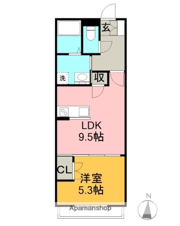VERSO DOMANI(ベルソドマーニ)の間取り