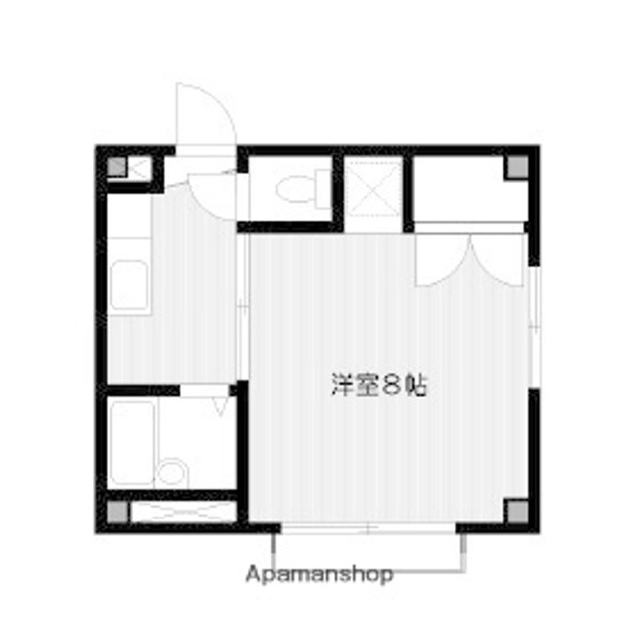 メゾンドリベルテ101の間取り