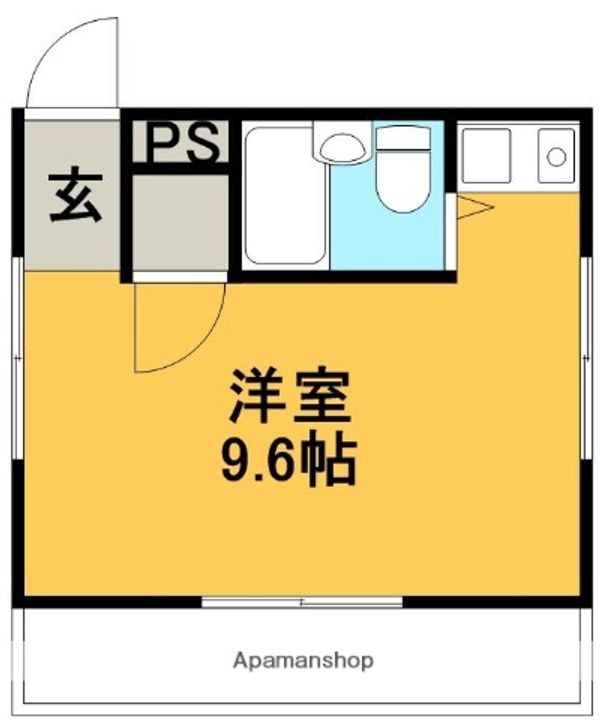 シャーマー上町201の間取り