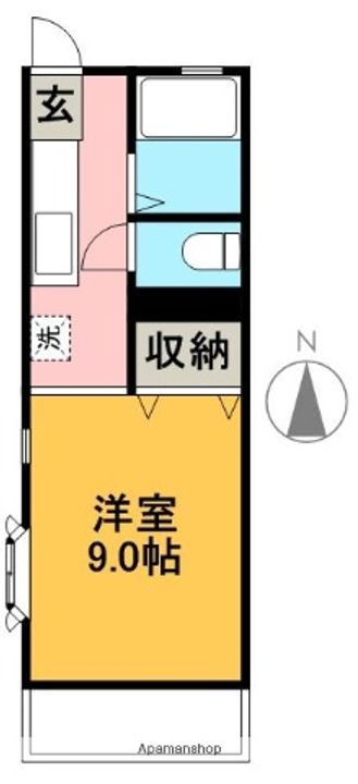 デイライト弥生の間取り