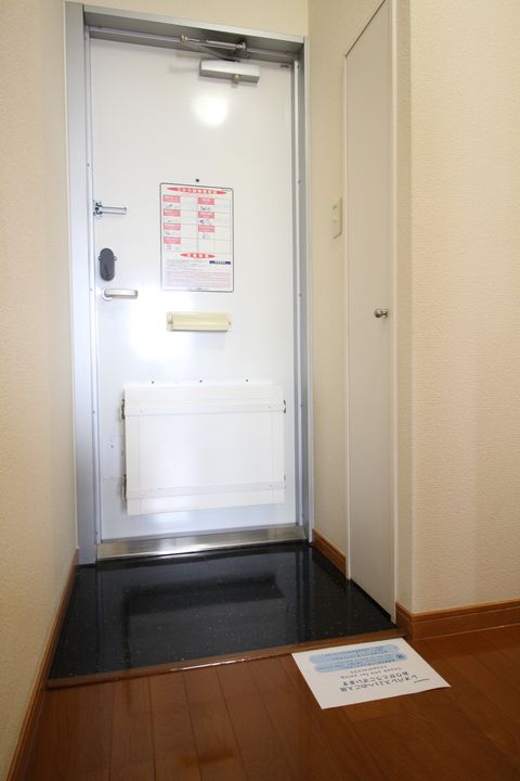 レオパレスアデッソⅢ107の玄関