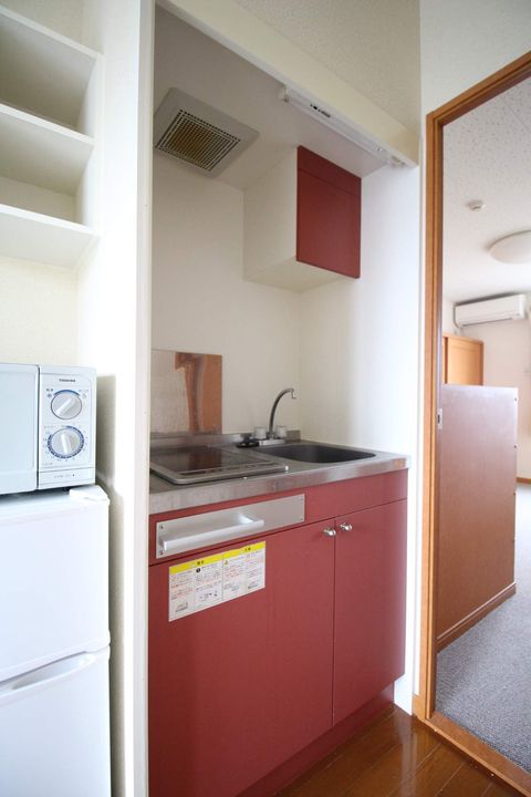レオパレスすいれん203のキッチン