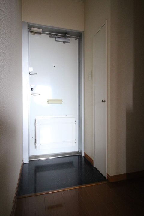 レオパレスすいれん203の玄関