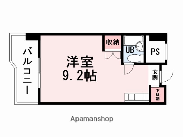 歯大前スカイマンションの間取り