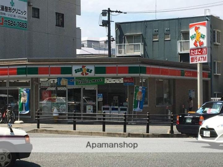 福岡県福岡市中央区清川3丁目の賃貸マンションの周辺